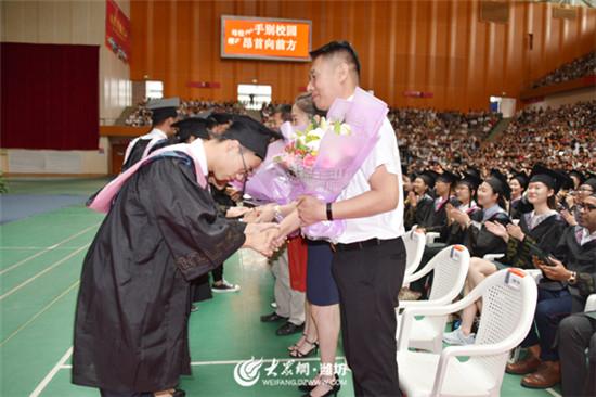 濰坊學院2018年畢業典禮暨學位授予儀式舉行